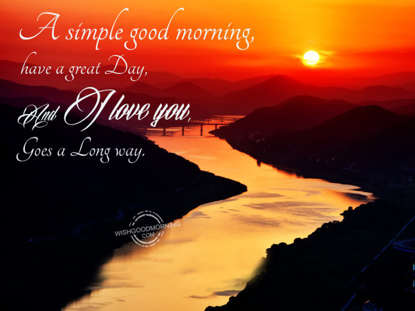 A Simple Good Morning-Wg01