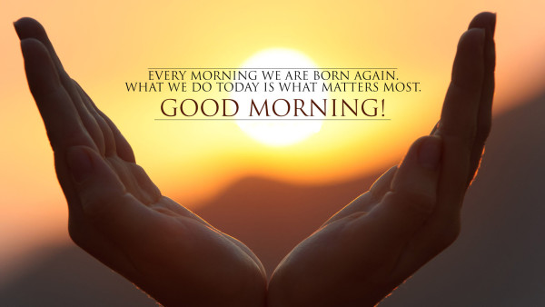 Every Morning We Are Born Again-WG106