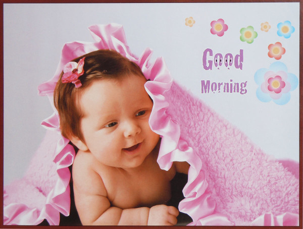 Good Morning-Baby Image-WG137