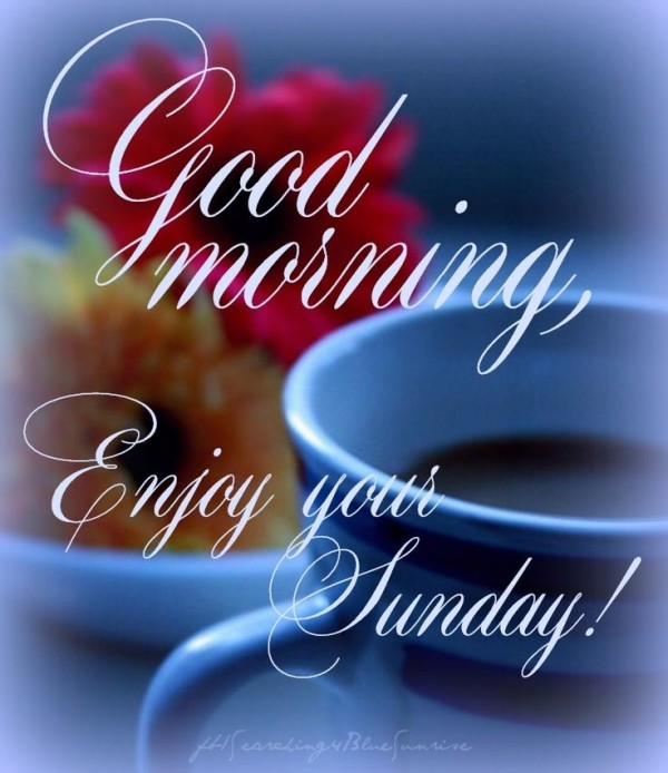 Good Morning Enjoy Your Sunday !-wm404