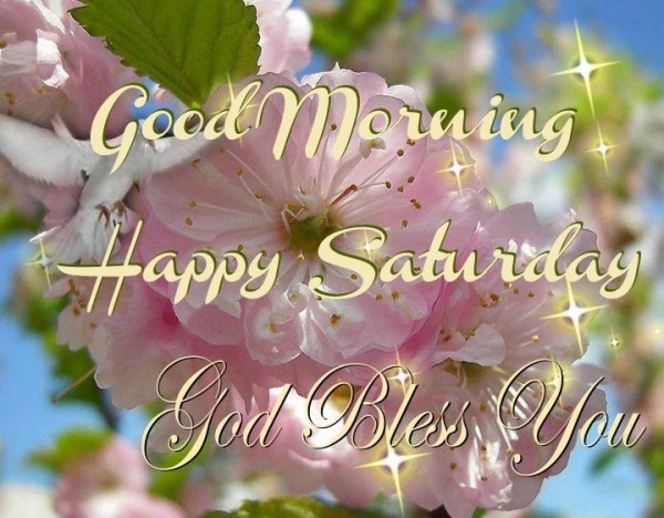 Good Morning Happy Saturday God Bless-wm307