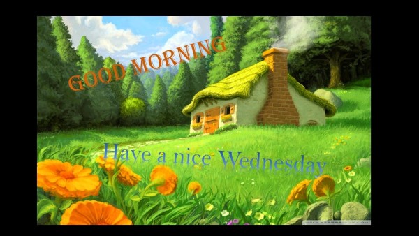 Good Morning Have A Nice Wednesday!-wm823