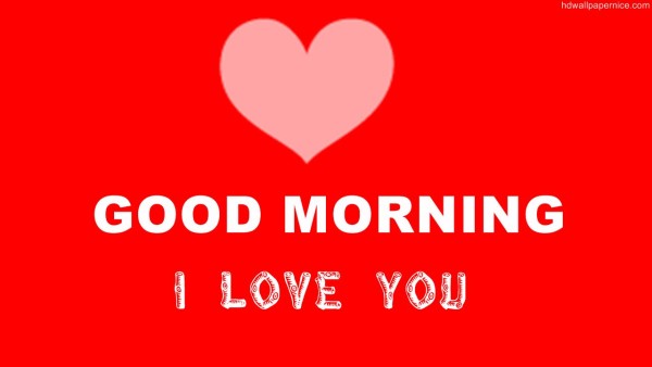 Good Morning I Love You !-wm510