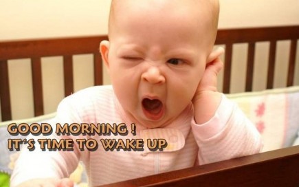 Good Morning It's Time To Wake Up-WG121