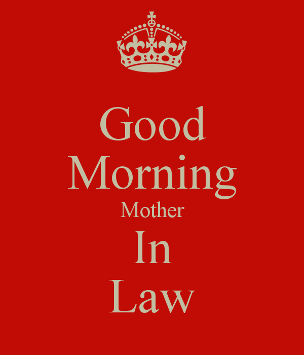 Good Morning Mother In Law-WG11