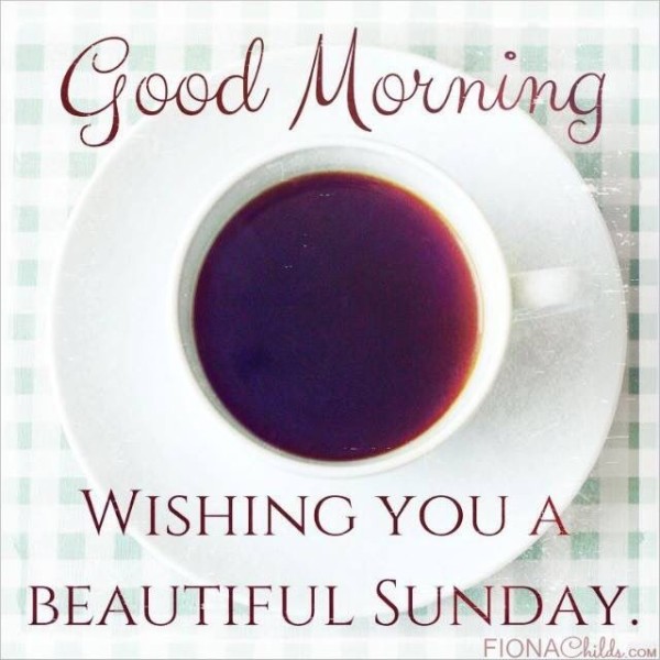 Good Morning Wishing You A Beautiful Sunday-wm425