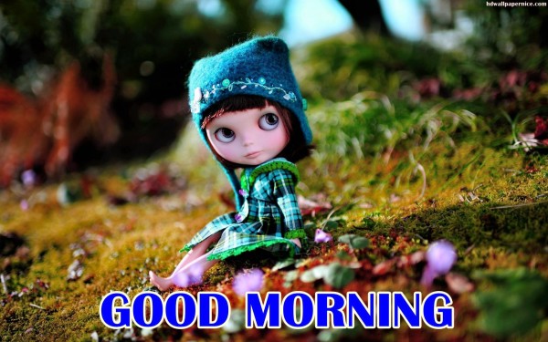 Good Morning With Doll-wm125