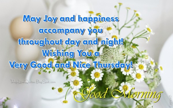 Wishing You A Very Good Morning And Thursday-wm531
