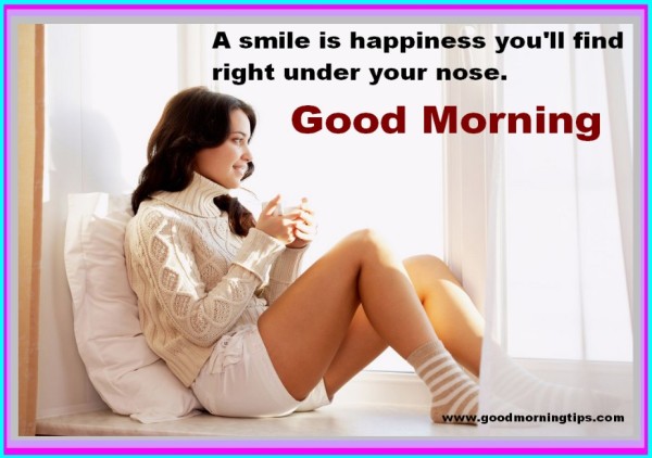 A Smile Is Happiness - Good Morning-wg017005