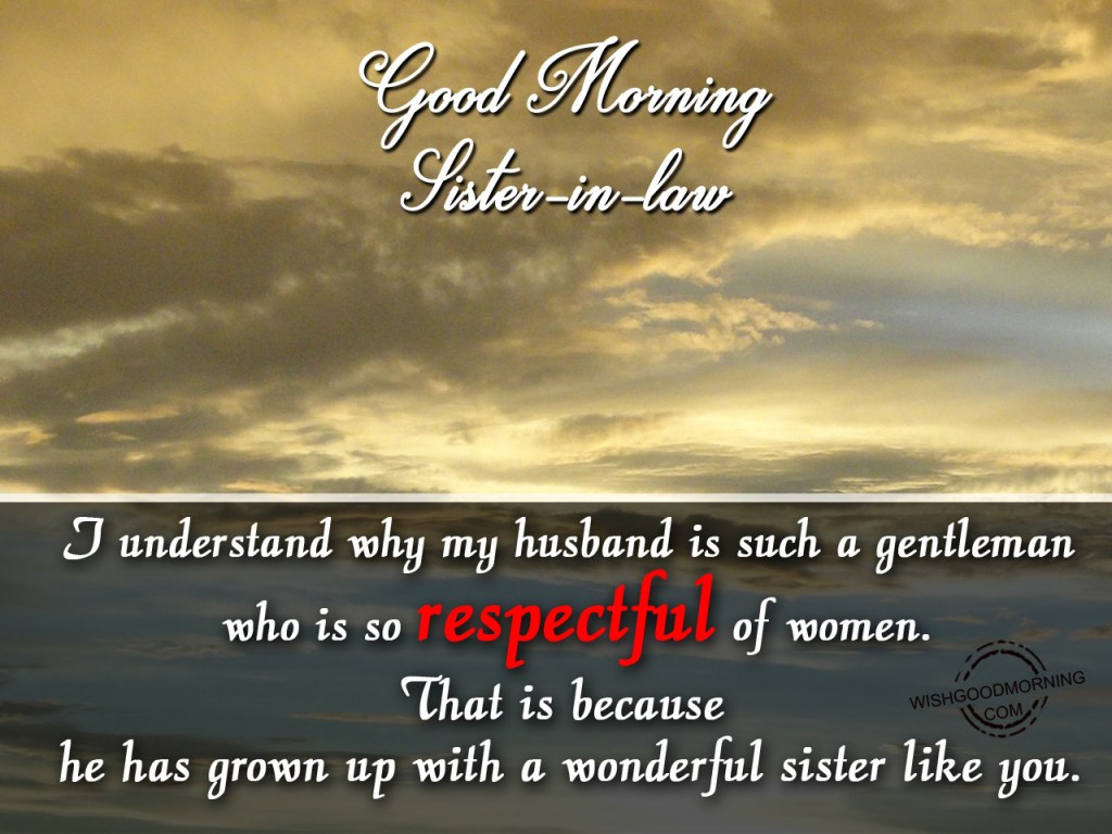 A Wonderful Sister Like You-Good Morning