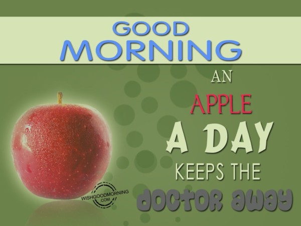 An Apple A Day-Good Morning-wg8103