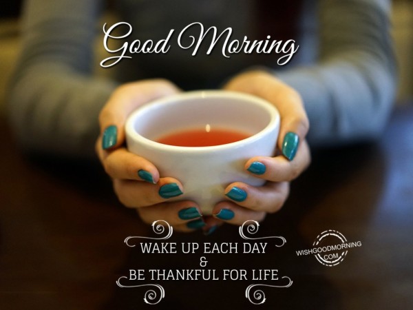 Be Thankful For Life-Good Morning-wb78007