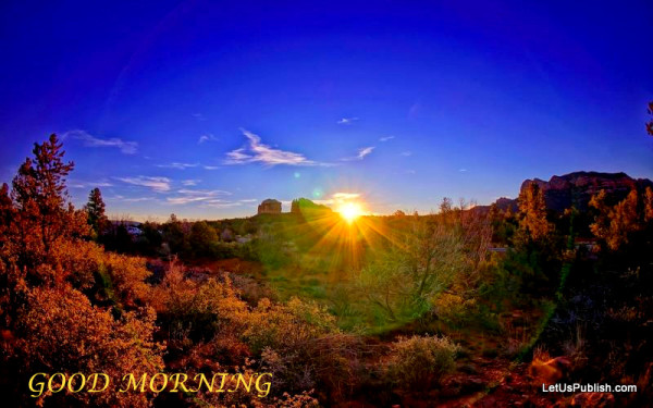 Beautiful Sunsrise Image - Good Morning-wg6303