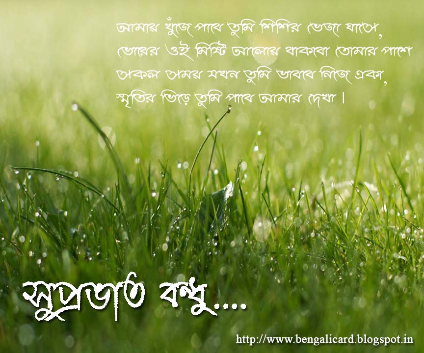 Good Morning Wishes In Bengali Pictures Images