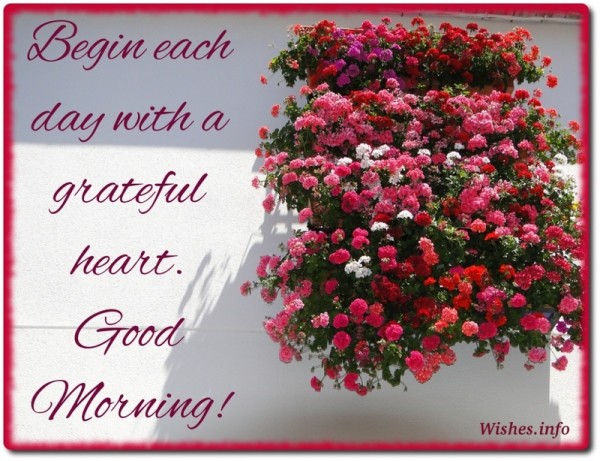 Begin Each Day With A Grateful Heart-wb0608