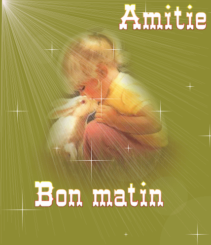 Bon Matin - Amitie-wm22011