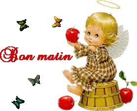 Bon Matin- Beautiful Doll Image-wm22029