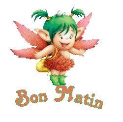 Bon Matin -Colourful Animinated Image-wm22035