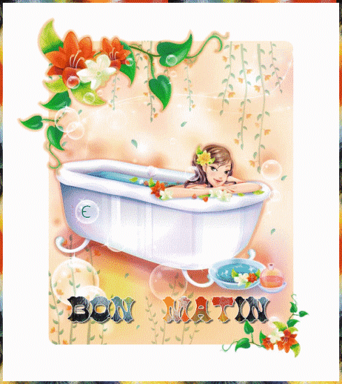 Bon Matin With Bath Tub-wm22083