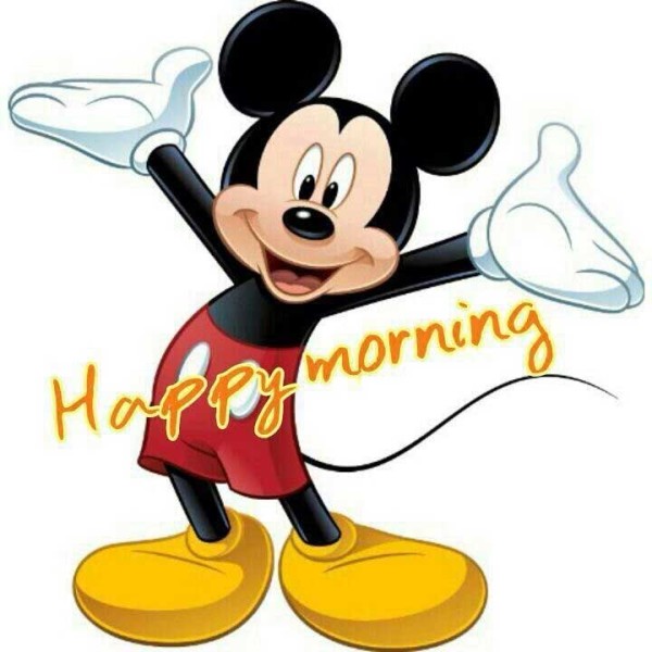 Disney Wishing You Happy Morning-wm0404