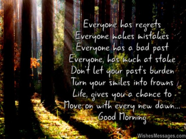 Everyone Has Regrets - Good Morning-wg017013