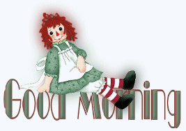 Good Morning -Animinated Doll-wm0405