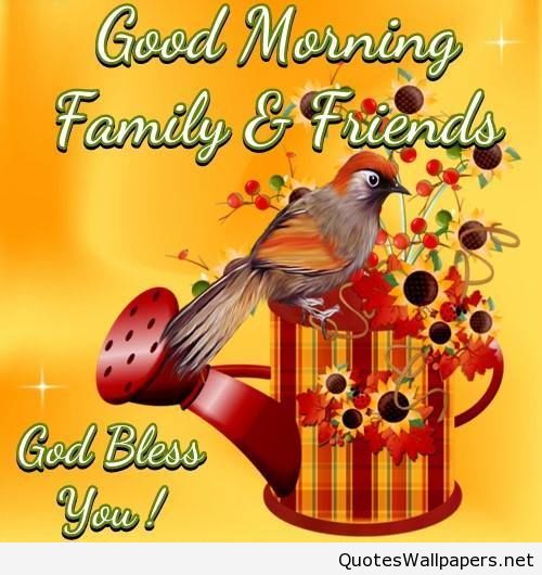 Good Morning Family Friends-GD11