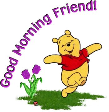 Good Morning Friend - Cartoon Image-wm0407