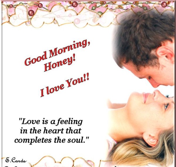 Good Morning Honey I Love You -wg25