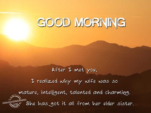 Good Morning-I Met You-wg9705