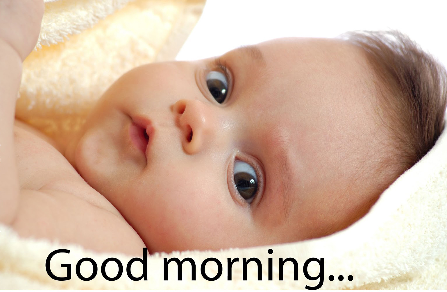 Good Morning Quotes With Baby Pictures