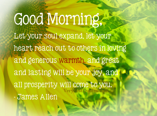 Good Morning Let Your Soul Expand-wb78030