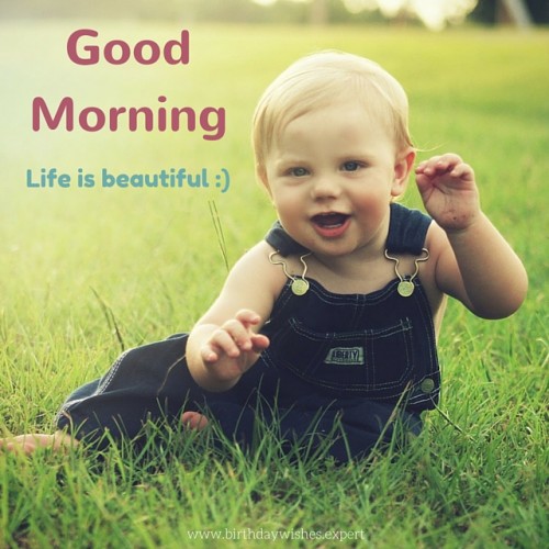 Good Morning - Life Is Beautiful-wg0232