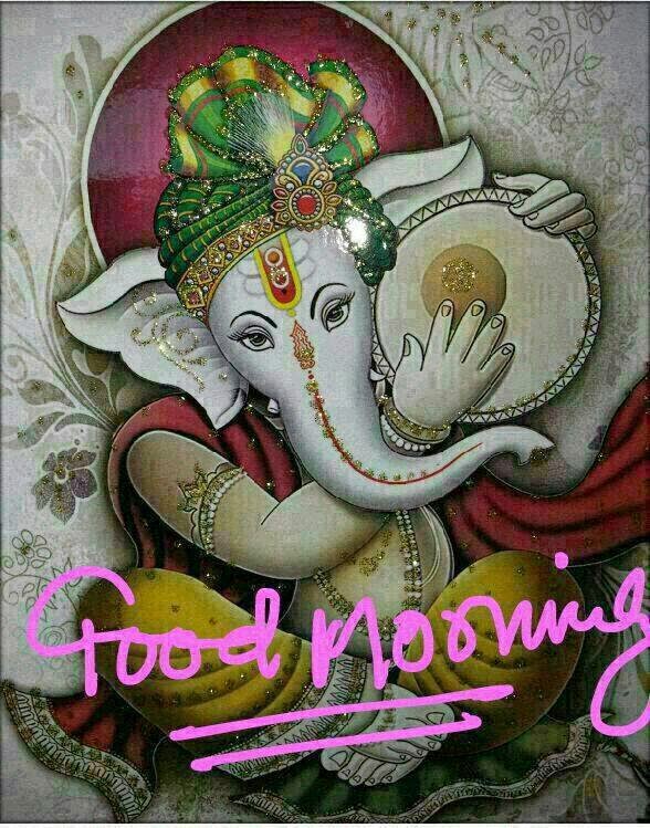 Good Morning-Lord Ganesh Ji-wm0325
