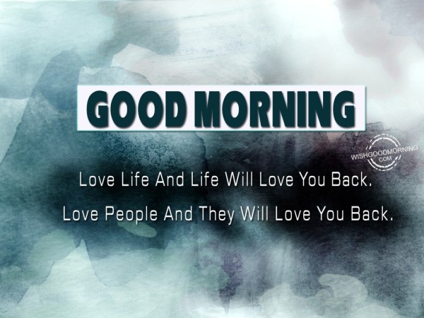 Good Morning-Love Life-wb78046