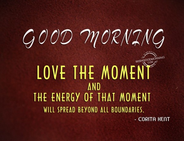 Good Morning-Love The Moment-wb78047