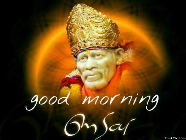 Good Morning Om Sai - Image-wm0312