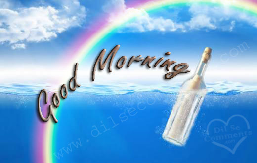 Good Morning - Rainbow Image-wg36305