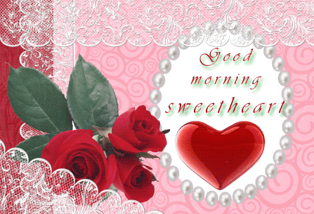 Good Morning Sweetheart - Heart Image-wg02