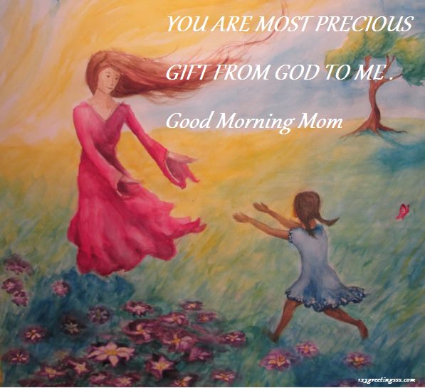 Good Morning Wish For Mom-wmg09