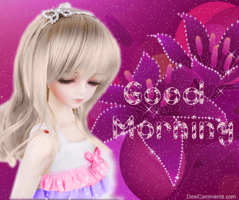 Good Morning With Beautiful Doll-wb01132
