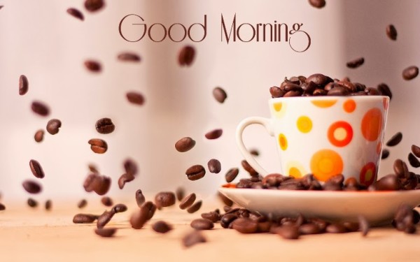 Good Morning With Coffee Beans-wg015040