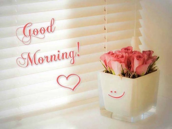 Good Morning With Flower Vase-wg01043