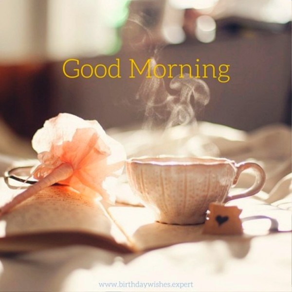 Good Morning With Hot Tea-wg01345