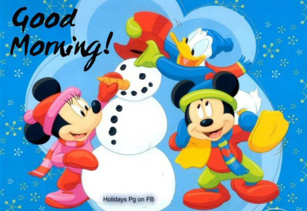 Good Morning With Mickey Family-wm0427