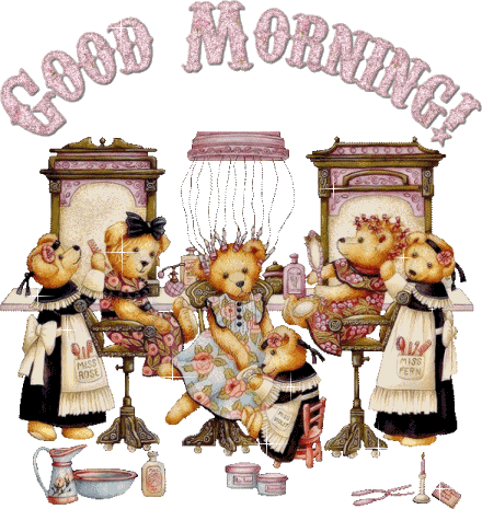 Good Morning With Teddy Family-wm1832
