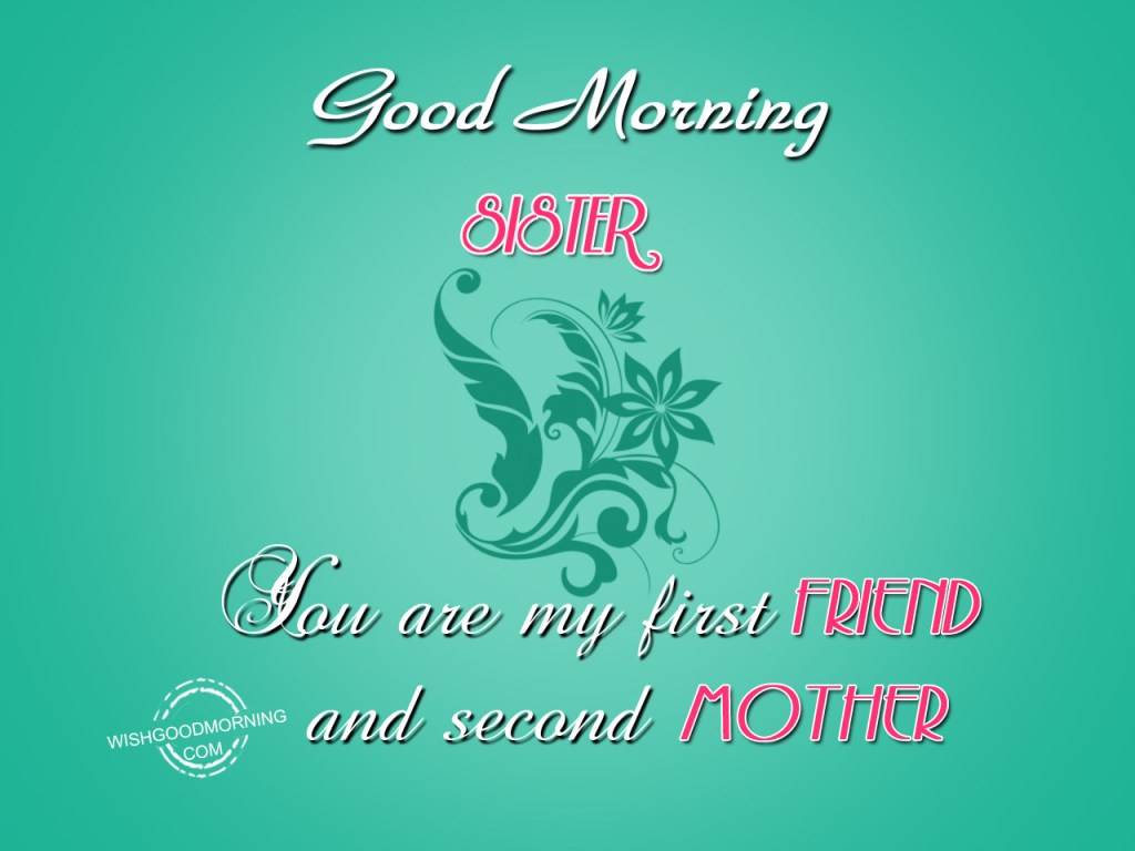 good morning my friend how are you