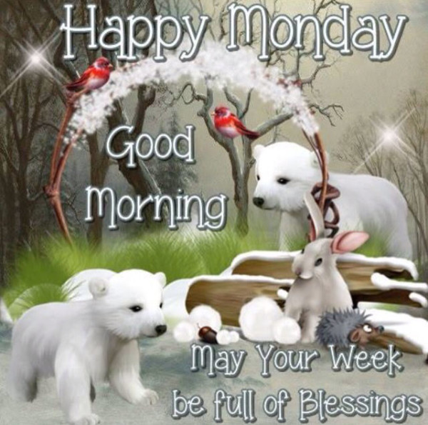 Happy Monday Good Morning-wg01639