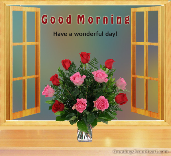 Have A Wonderful Day - Good Morning !-wg01082