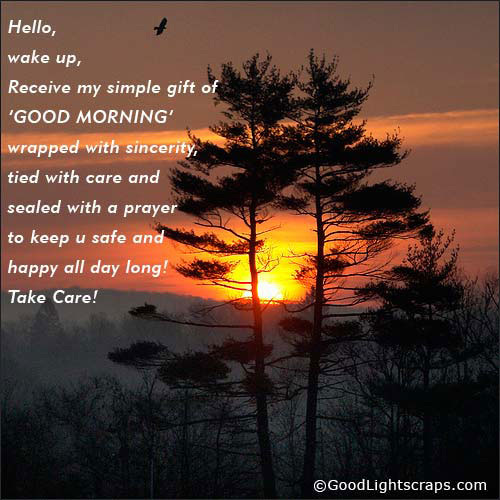 Hello Wake Up - Good Morning-wg015078